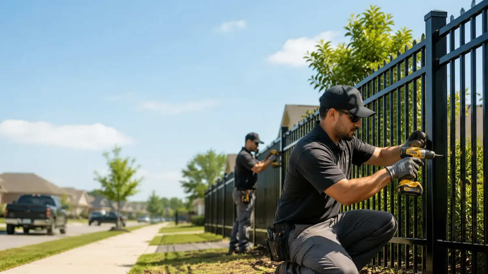 Metal Fence Installation in Rhodes, IA